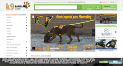 Desktop Screenshot of k9barcelonastore.com